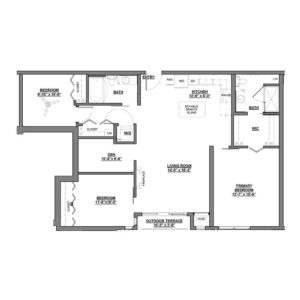 3 bedroom apartment for rent